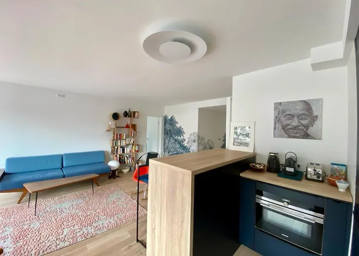 Au Nom Du Zen 3 Pieces Avec Terrasse Coeur * Довиль