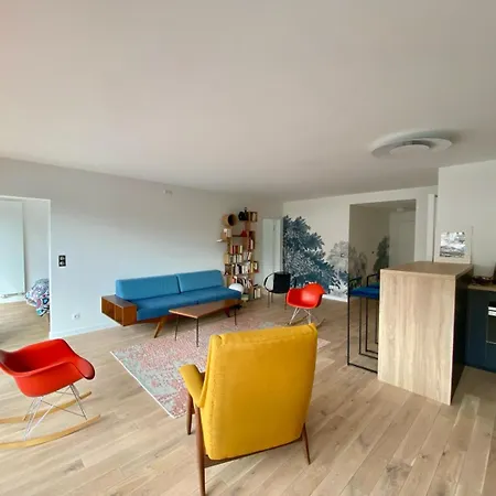 Au Nom Du Zen 3 Pieces Avec Terrasse Coeur Apartment