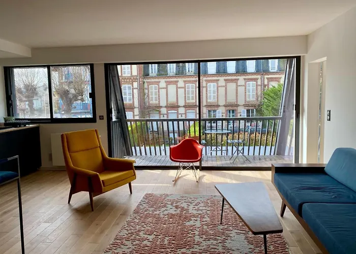 Au Nom Du Zen 3 Pieces Avec Terrasse Coeur דירה *