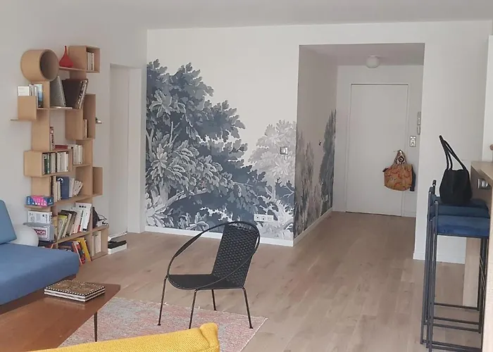 Au Nom Du Zen 3 Pieces Avec Terrasse Coeur דירה